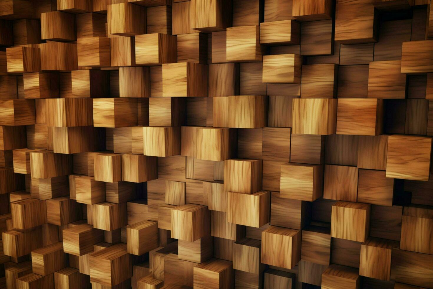 the background has cubic wood texture photo
