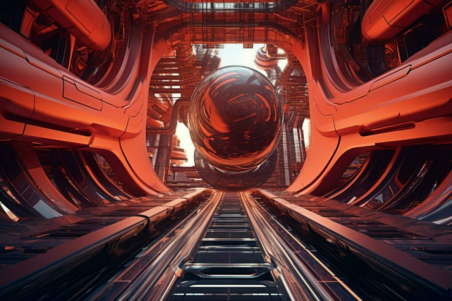 warp technology wallpaper photo