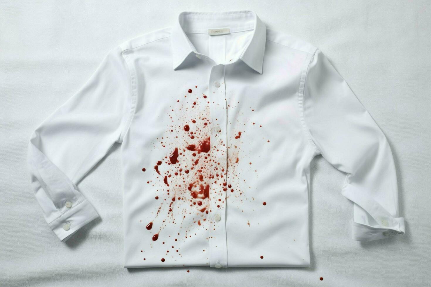 white shirt stain spot photo