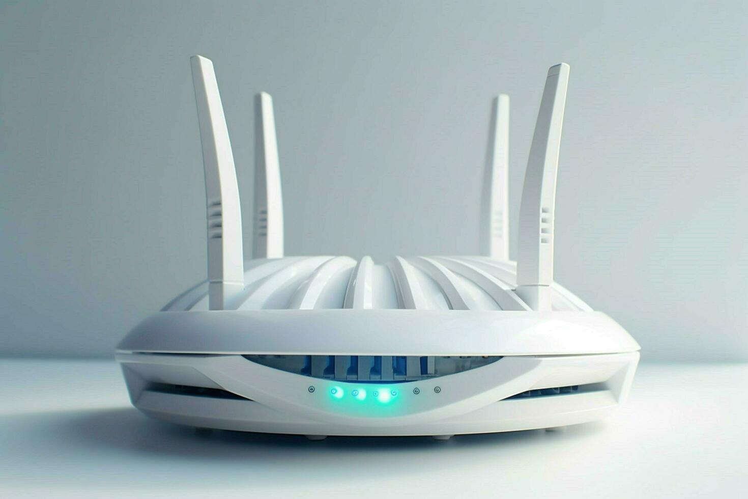 white wifi router modern photo