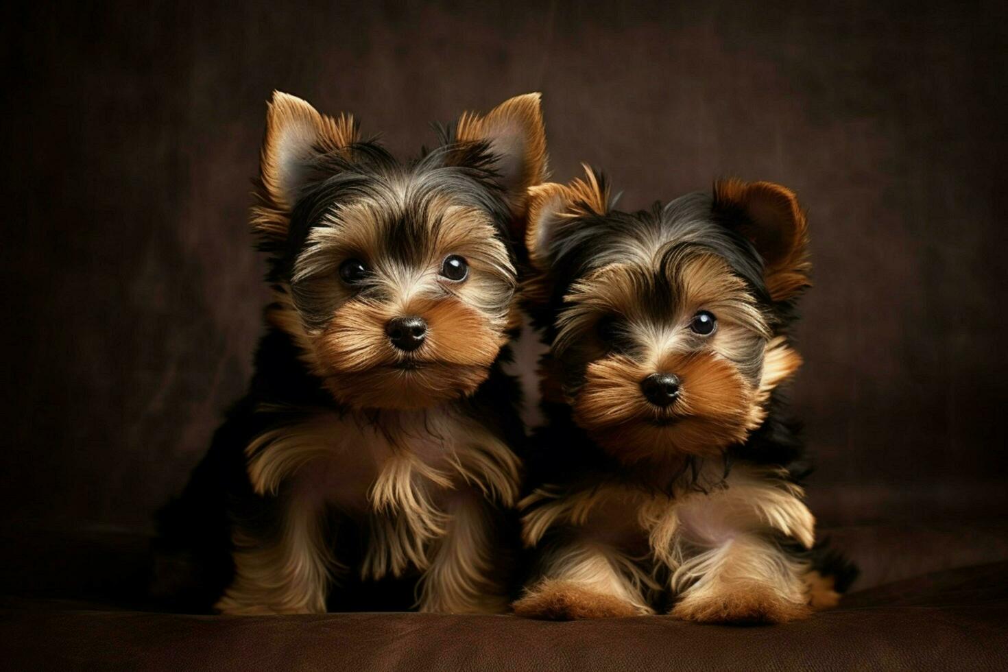 yorkshire terrier dog puppies photo