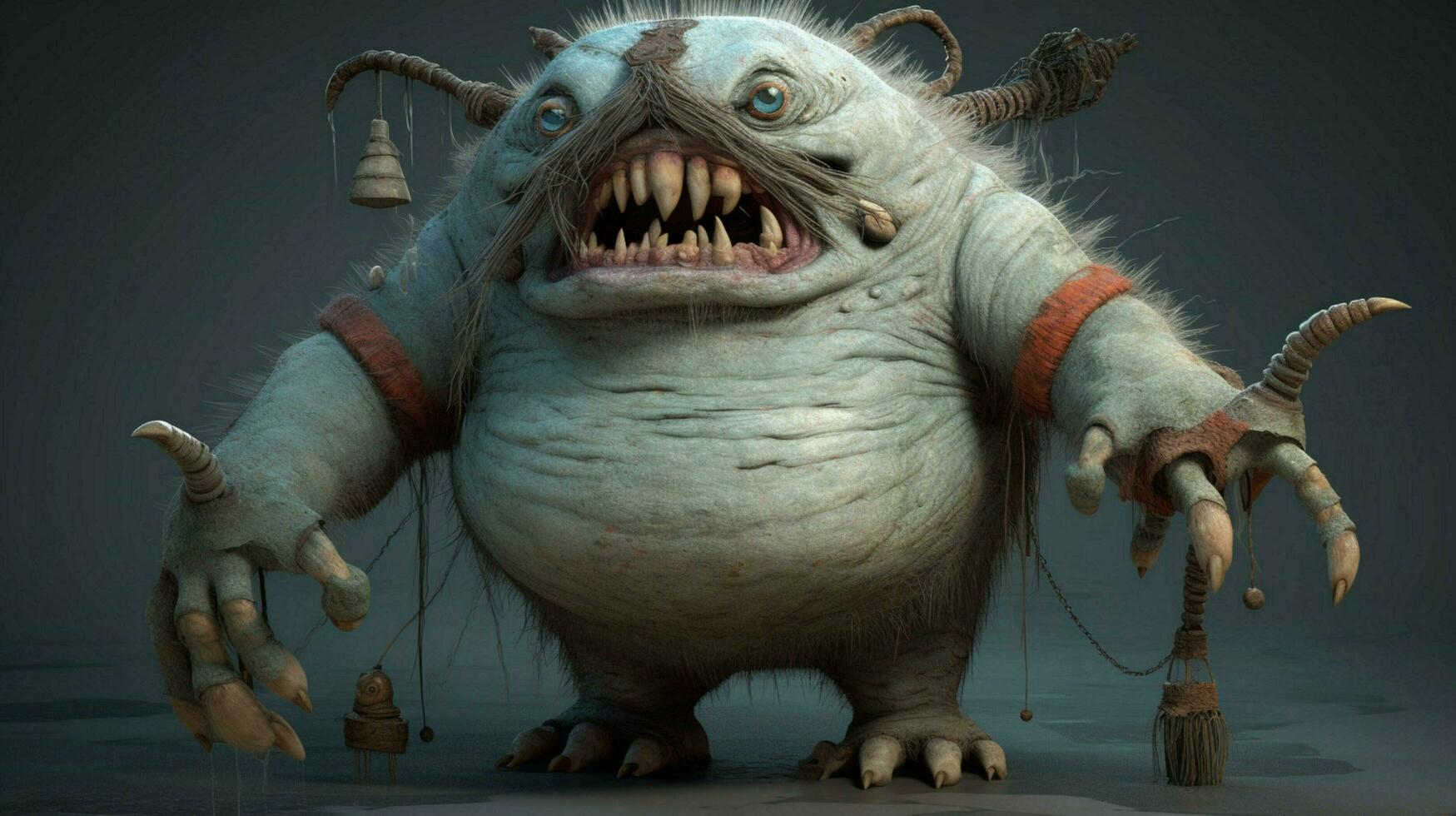 a character from the game the monster photo