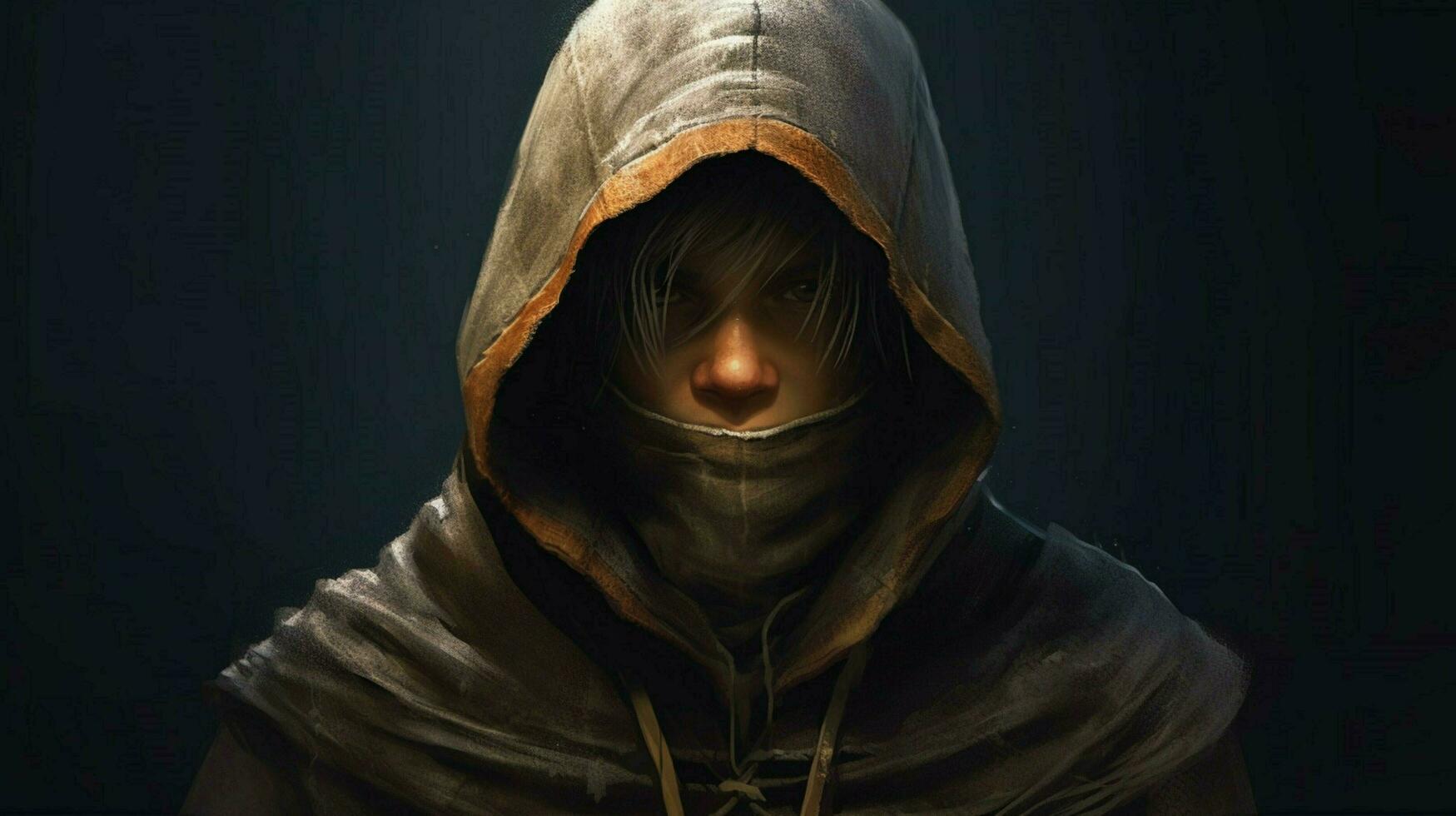 a character with a hood and a hood photo