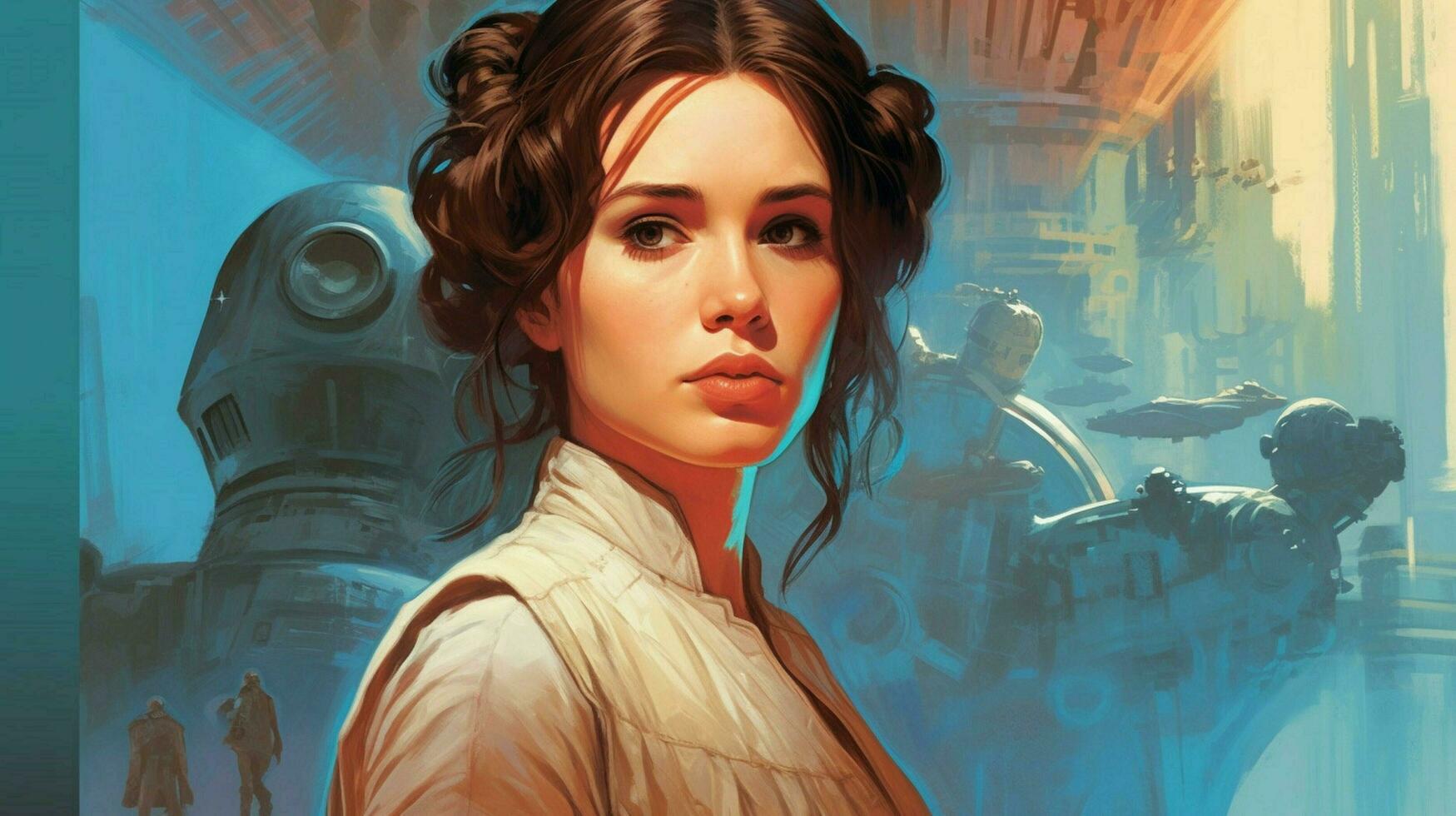 a comic book cover for a star wars story photo