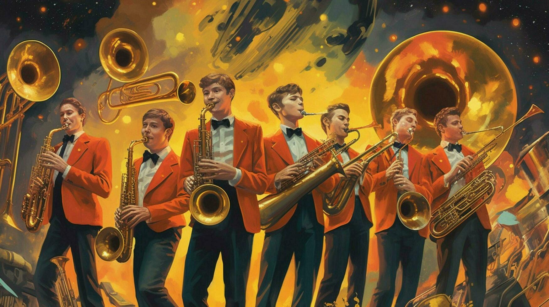 a poster for a concert called the bands band photo