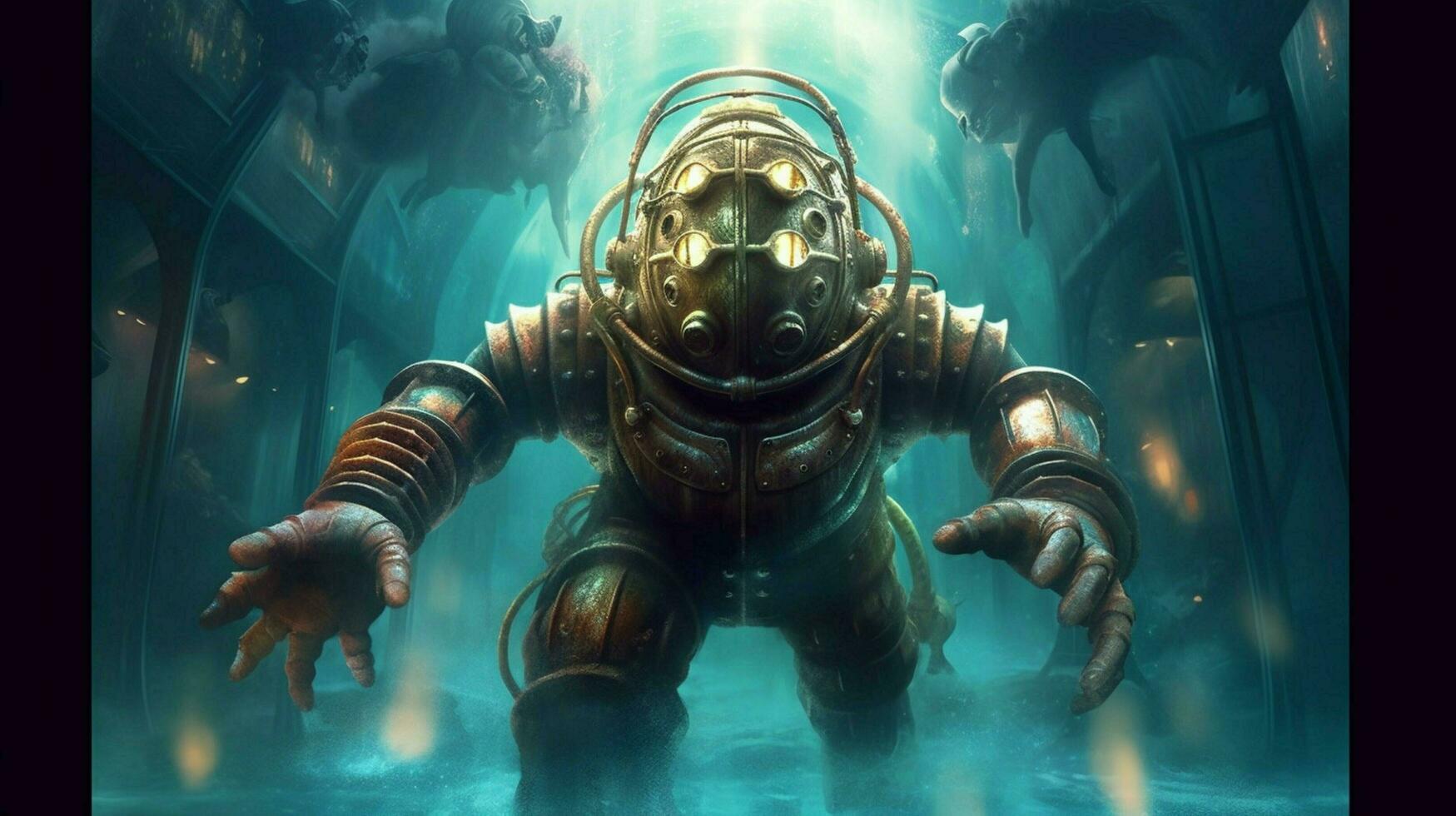 a poster for a game called bioshock photo