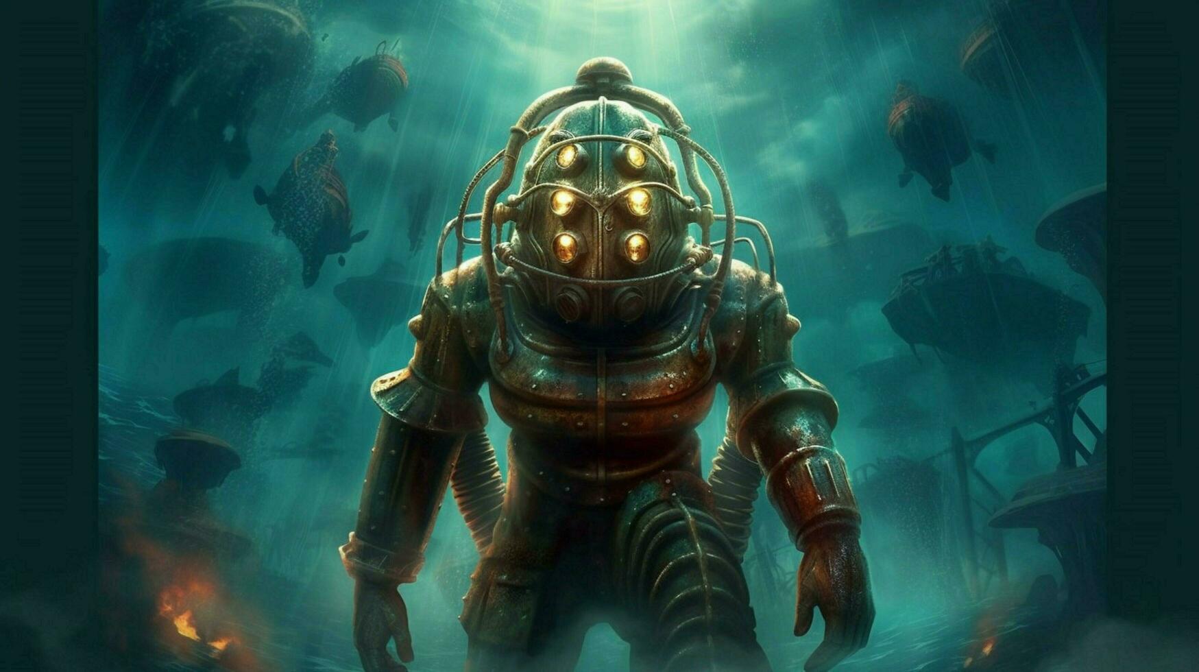 a poster for a game called bioshock photo