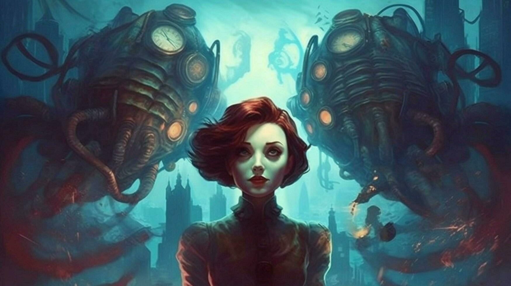 a poster for a game called bioshock photo