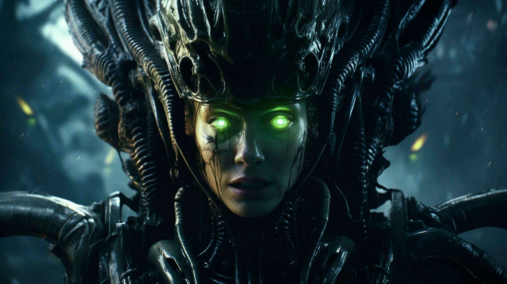 a poster for a movie called alien photo