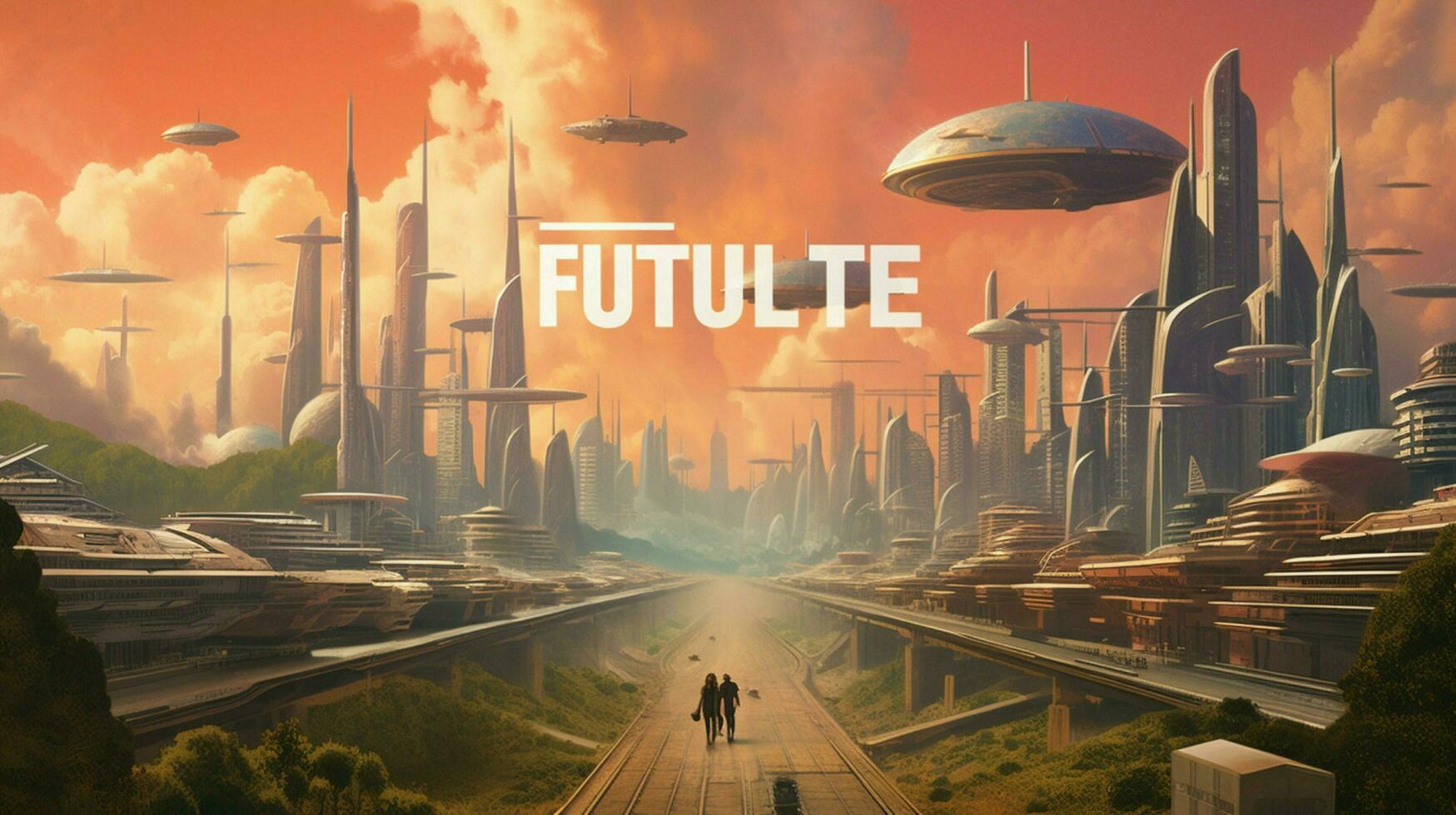 a poster for a movie called the future photo