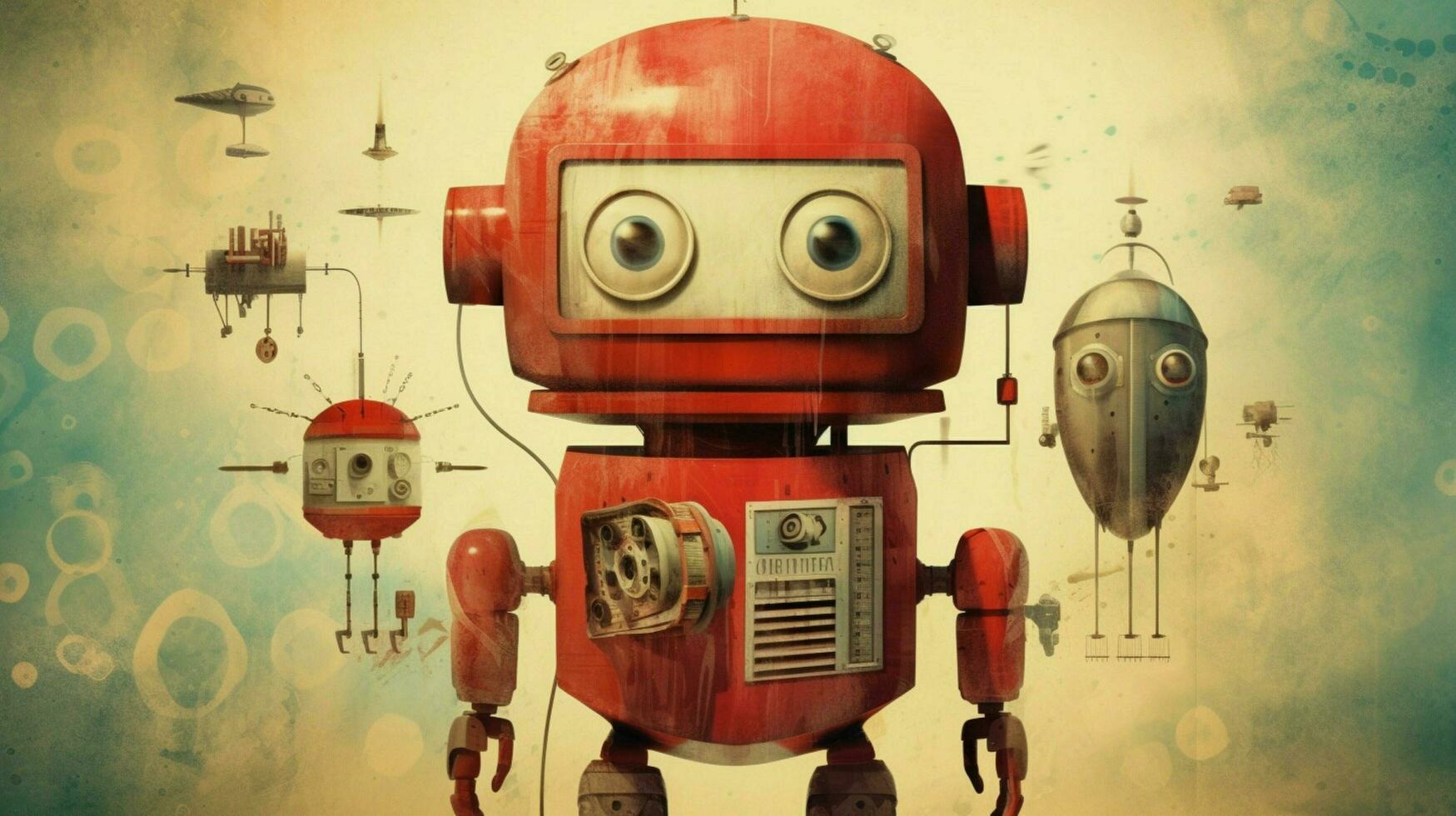 a poster for a robot called robot photo