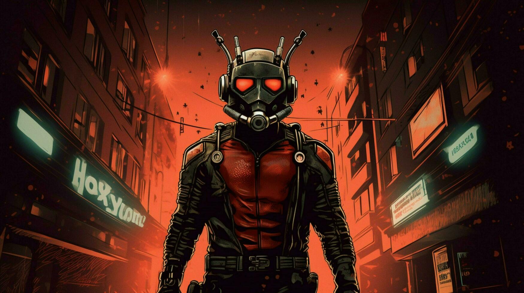 a poster for a video game called ant - man photo