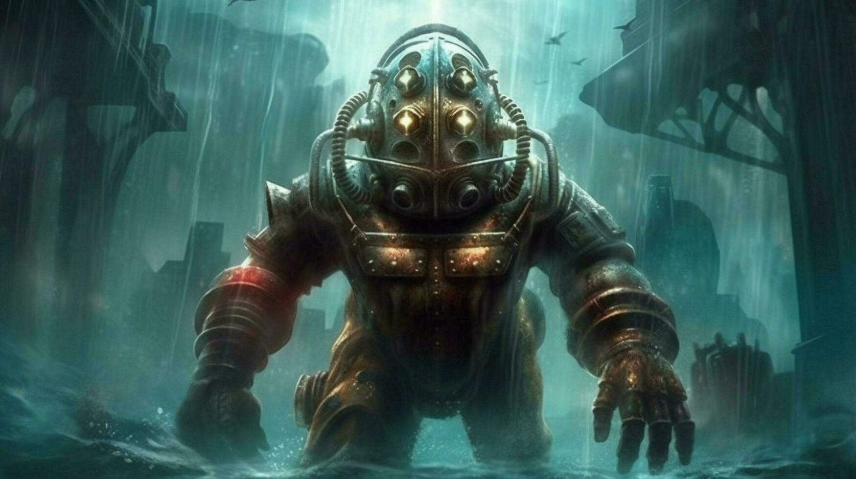 a poster for the game bioshock photo