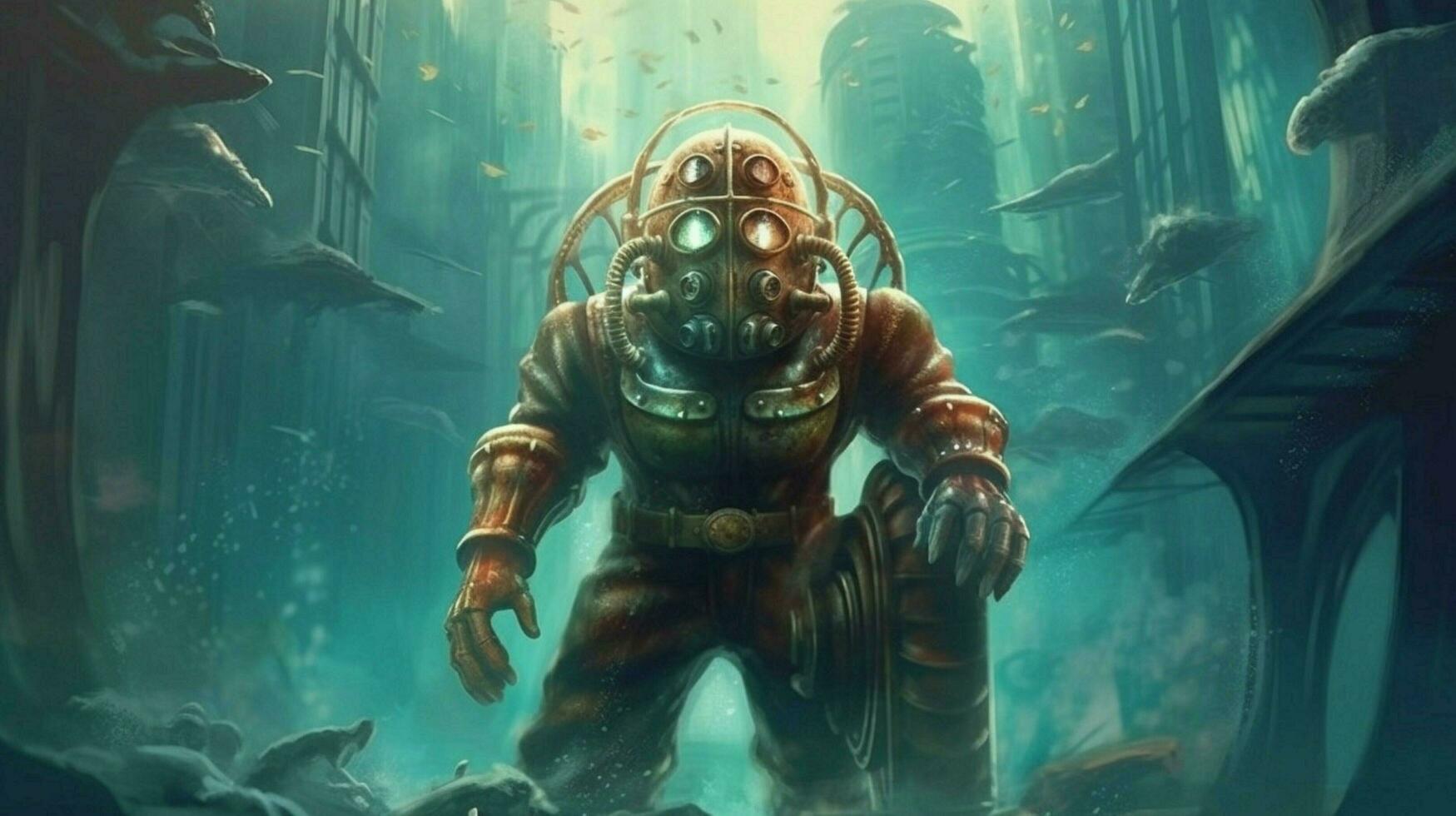 a poster for the game bioshock photo