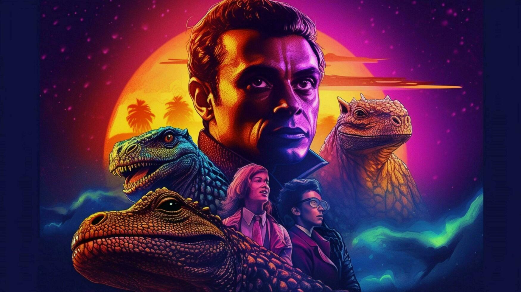 a poster for the movie the reptile 30650071 Stock Photo at Vecteezy