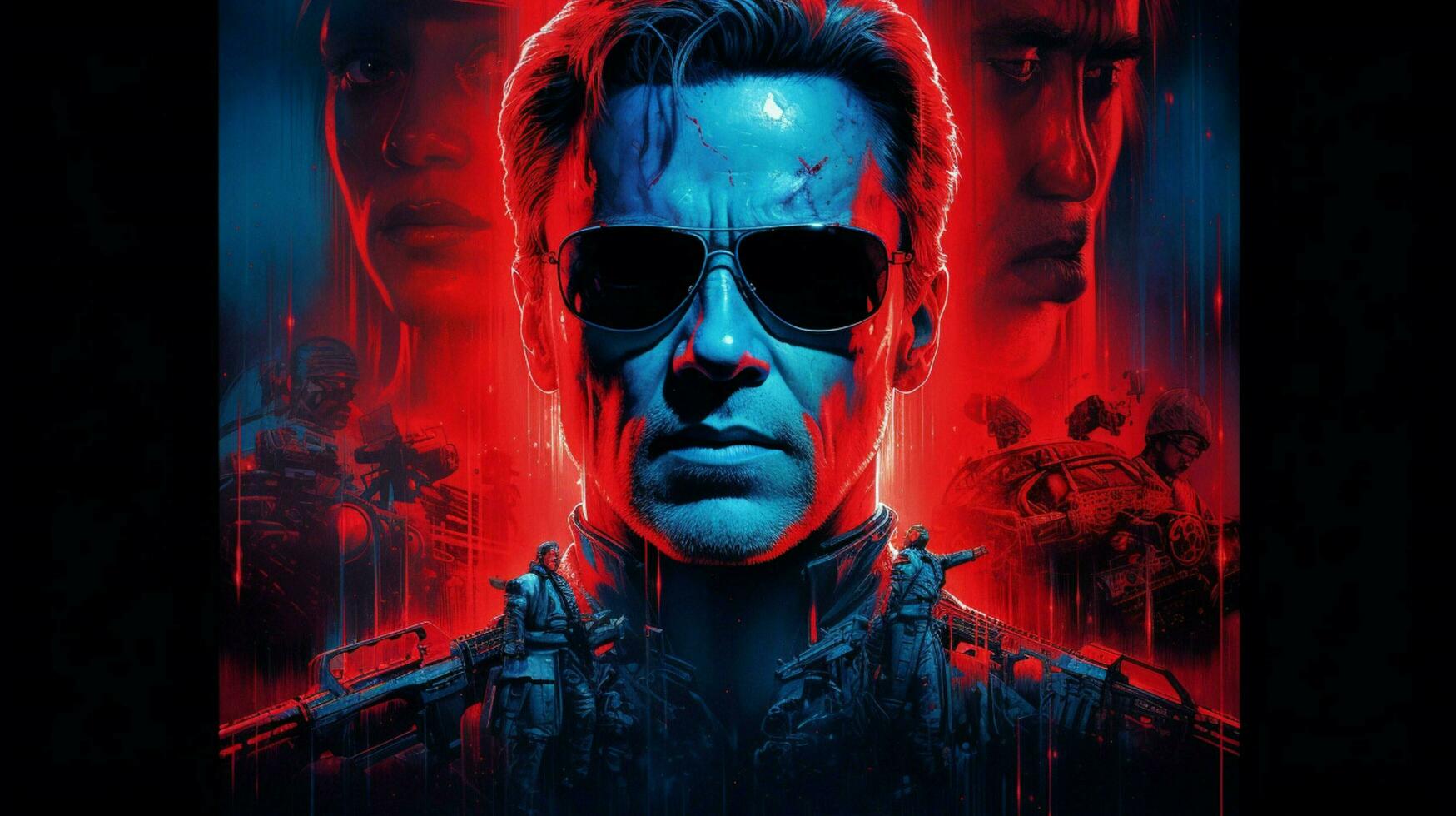 a poster for the movie the terminator photo