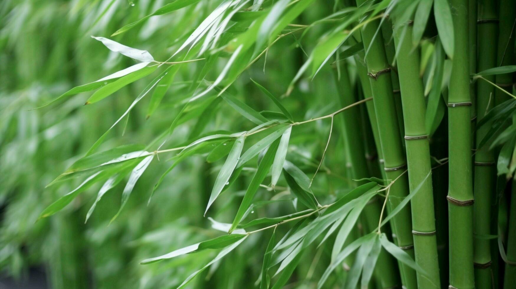 bamboo is a plant that is used in many ways photo