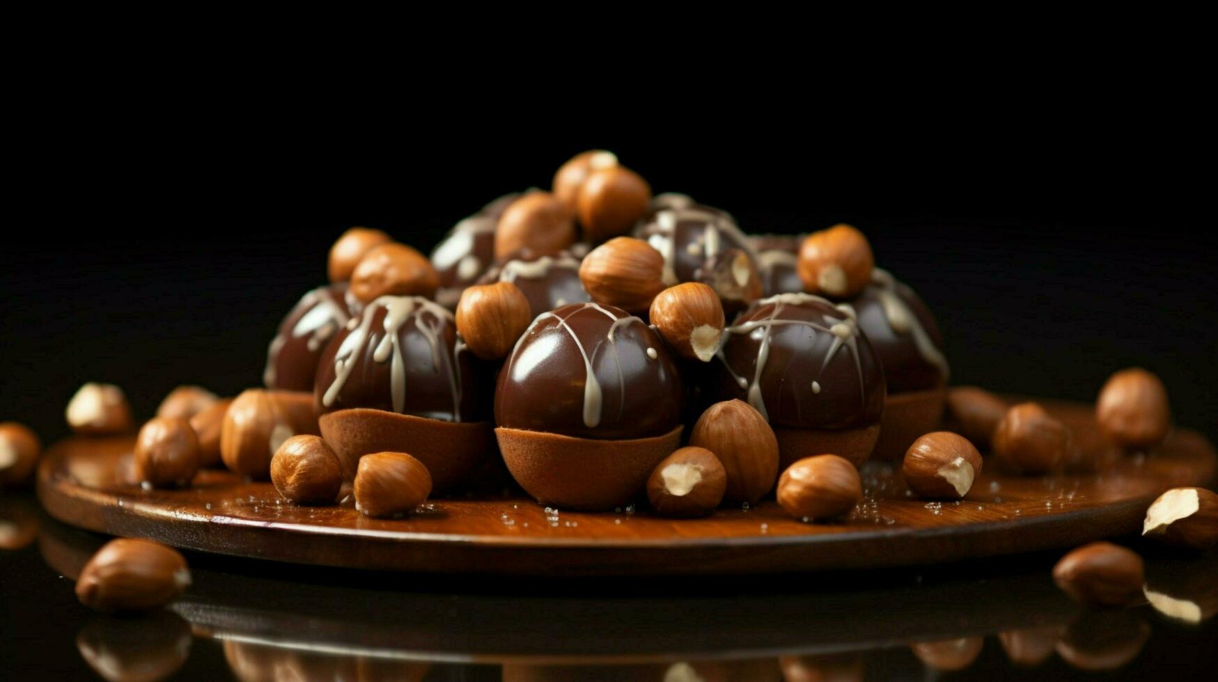 chocolate hazelnut sweet photo