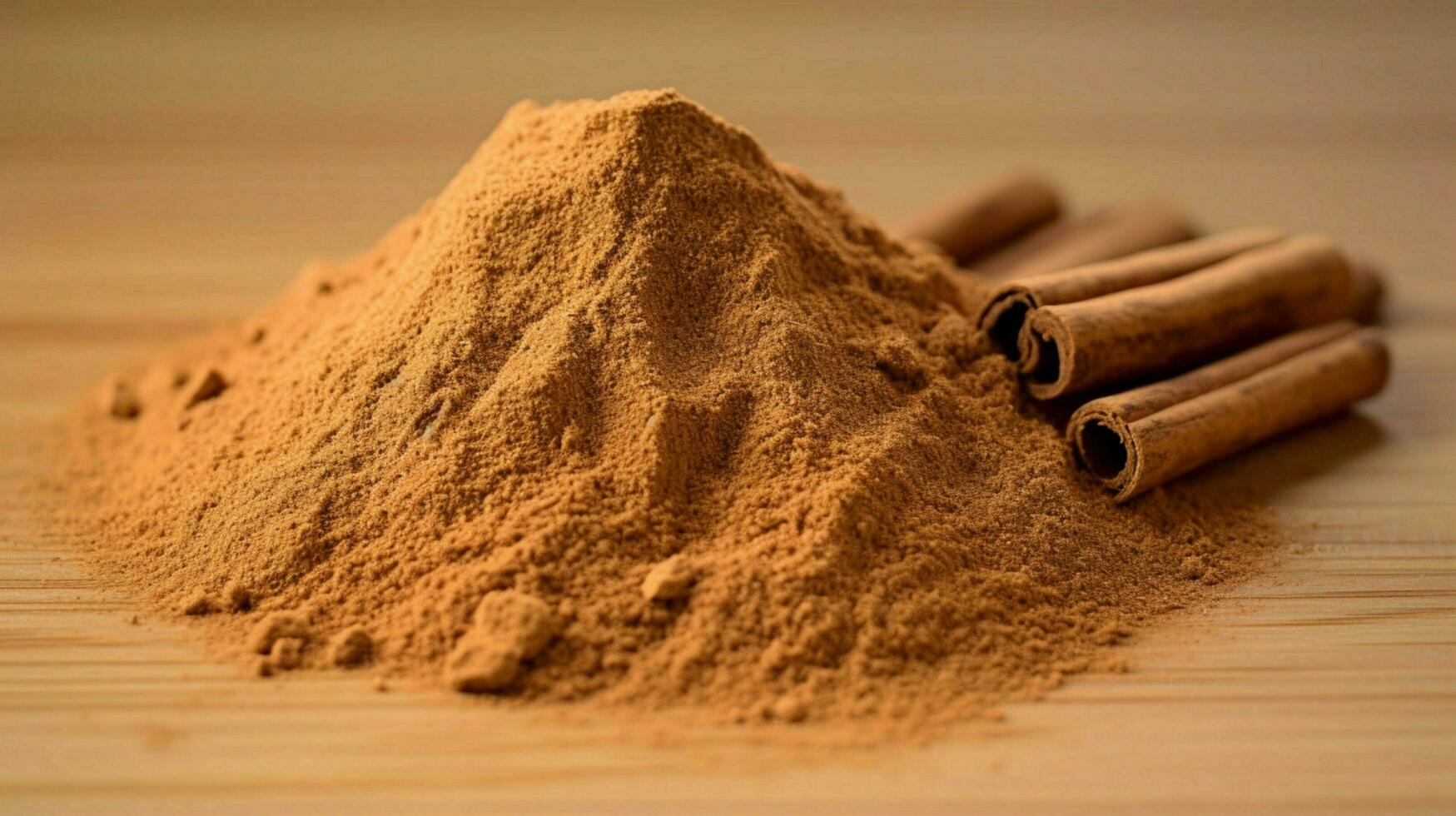 cinnamon sticks powder photo