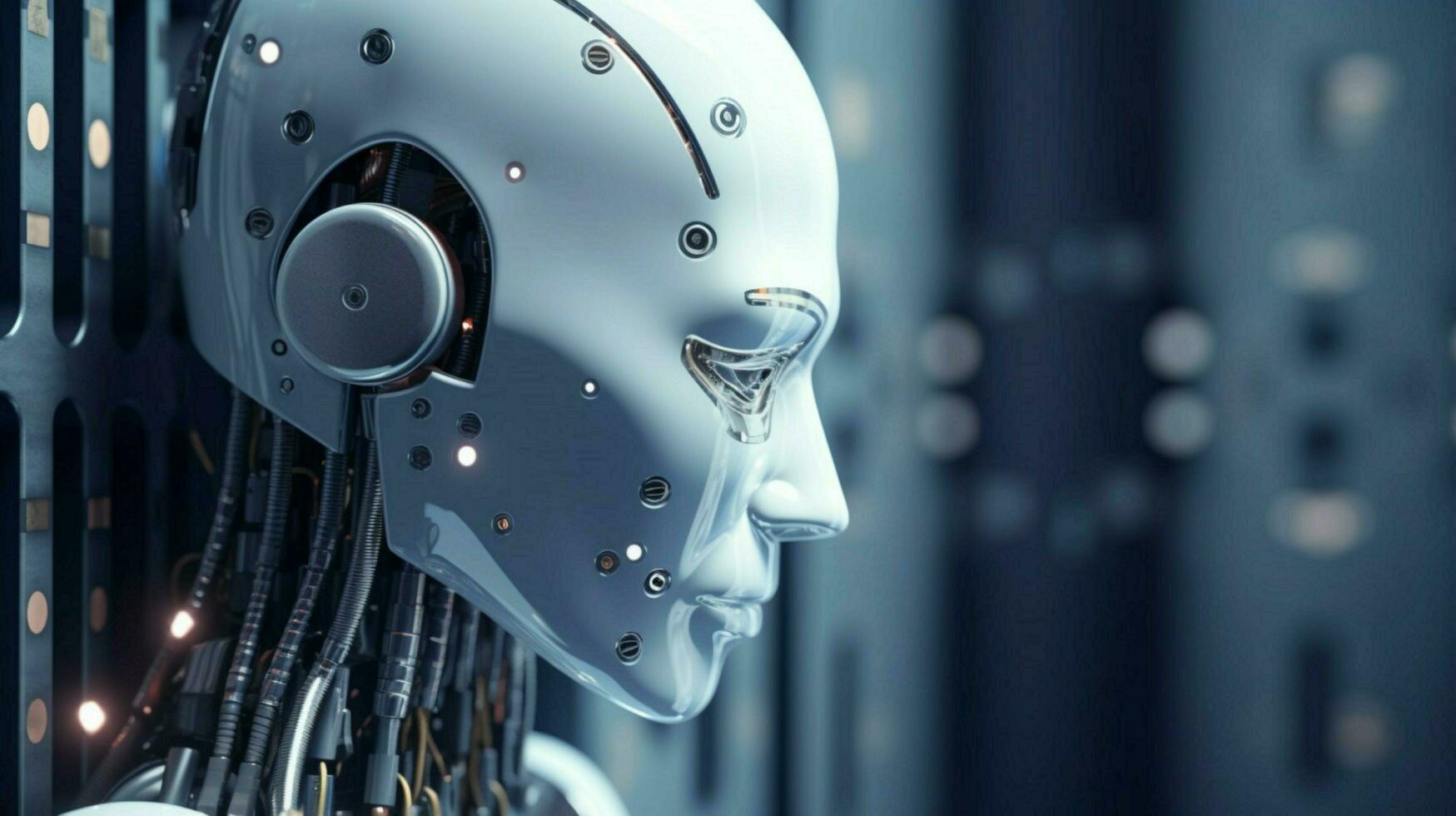 robot electronic access authentication system photo