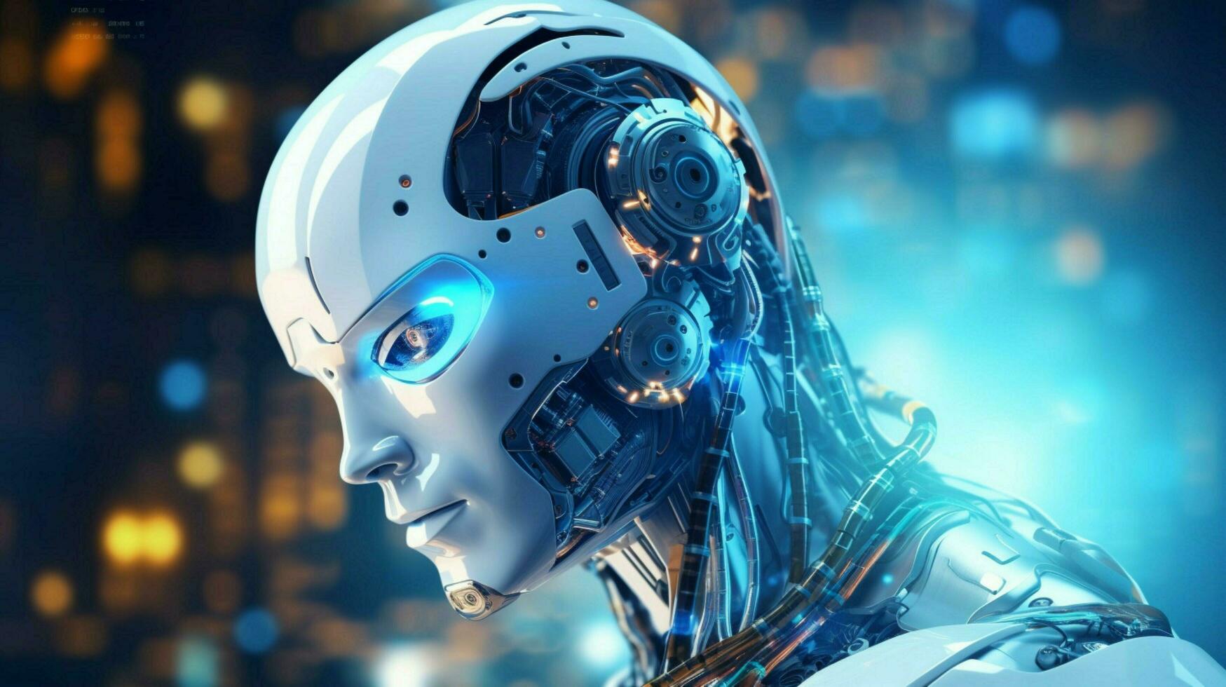 robot electronic access authentication system photo
