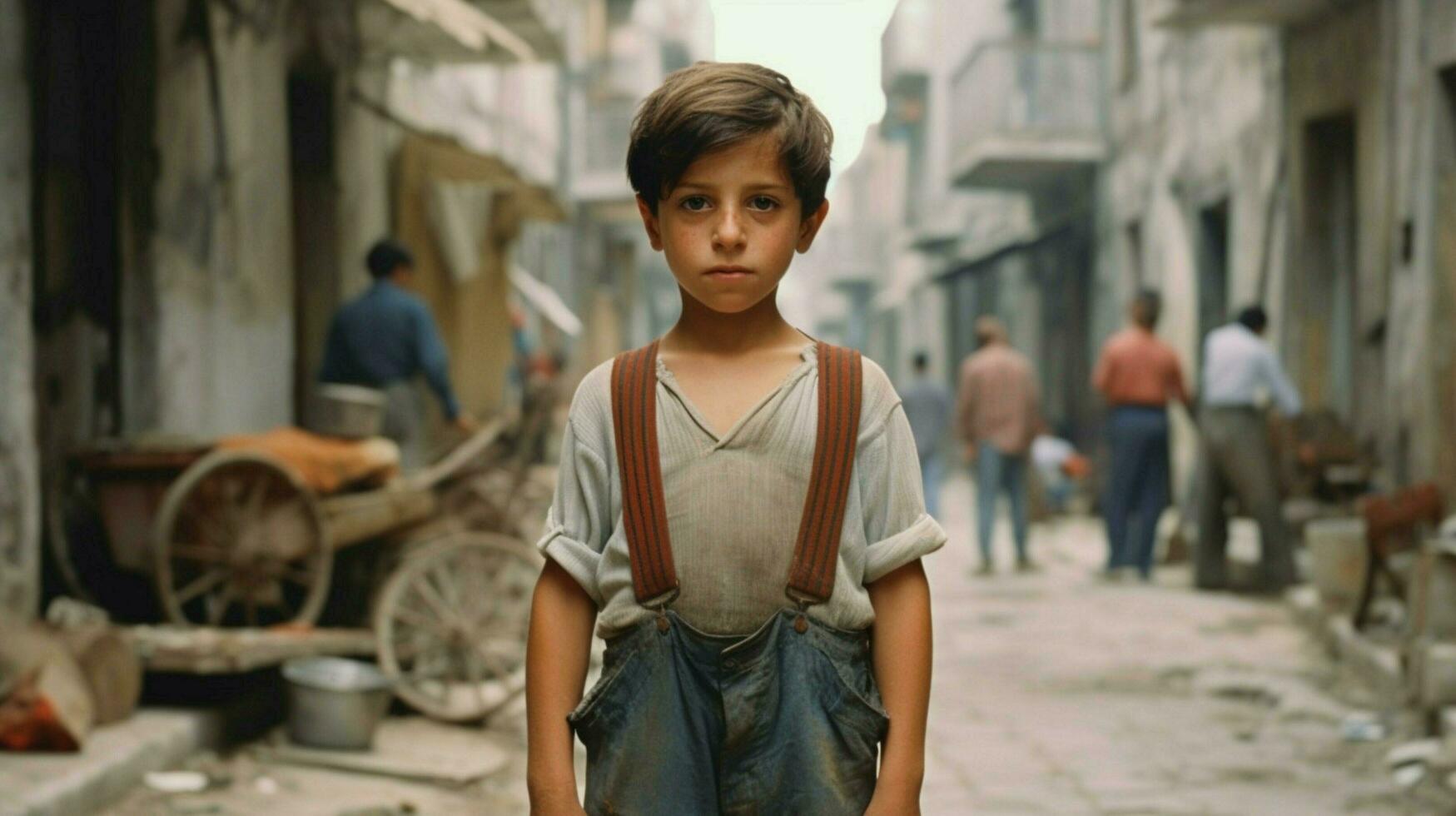 turk child boy turkish city photo