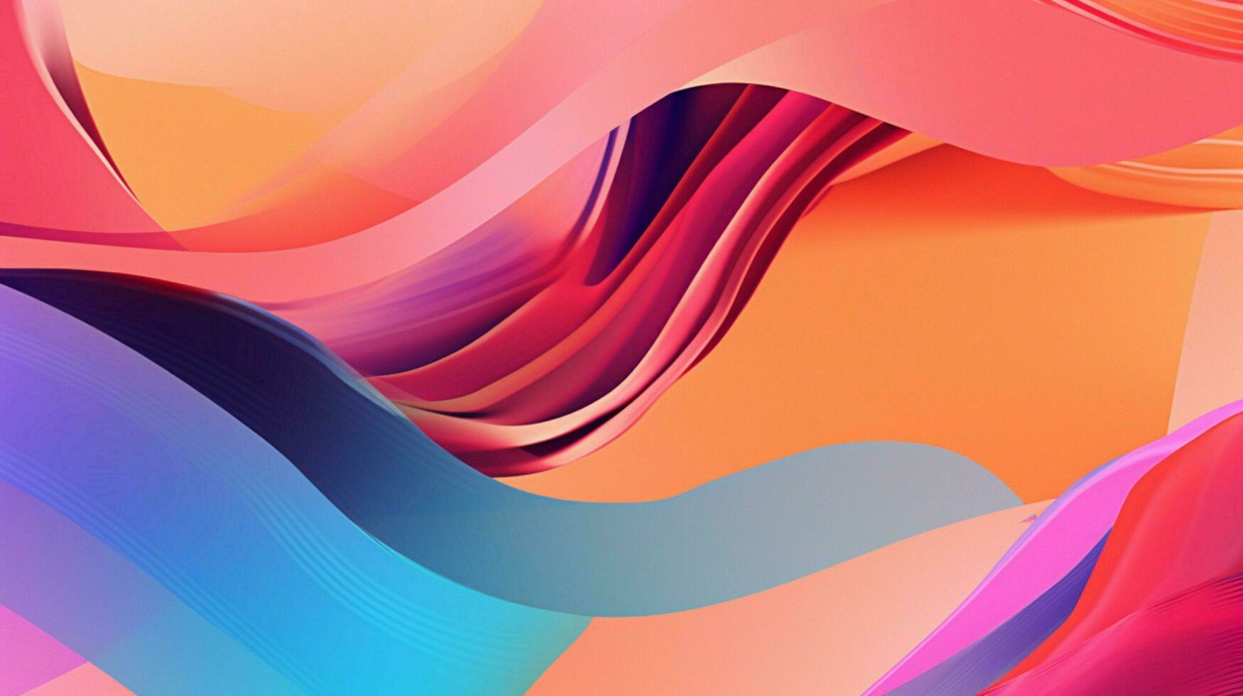 vibrant color palette and gradient background photo