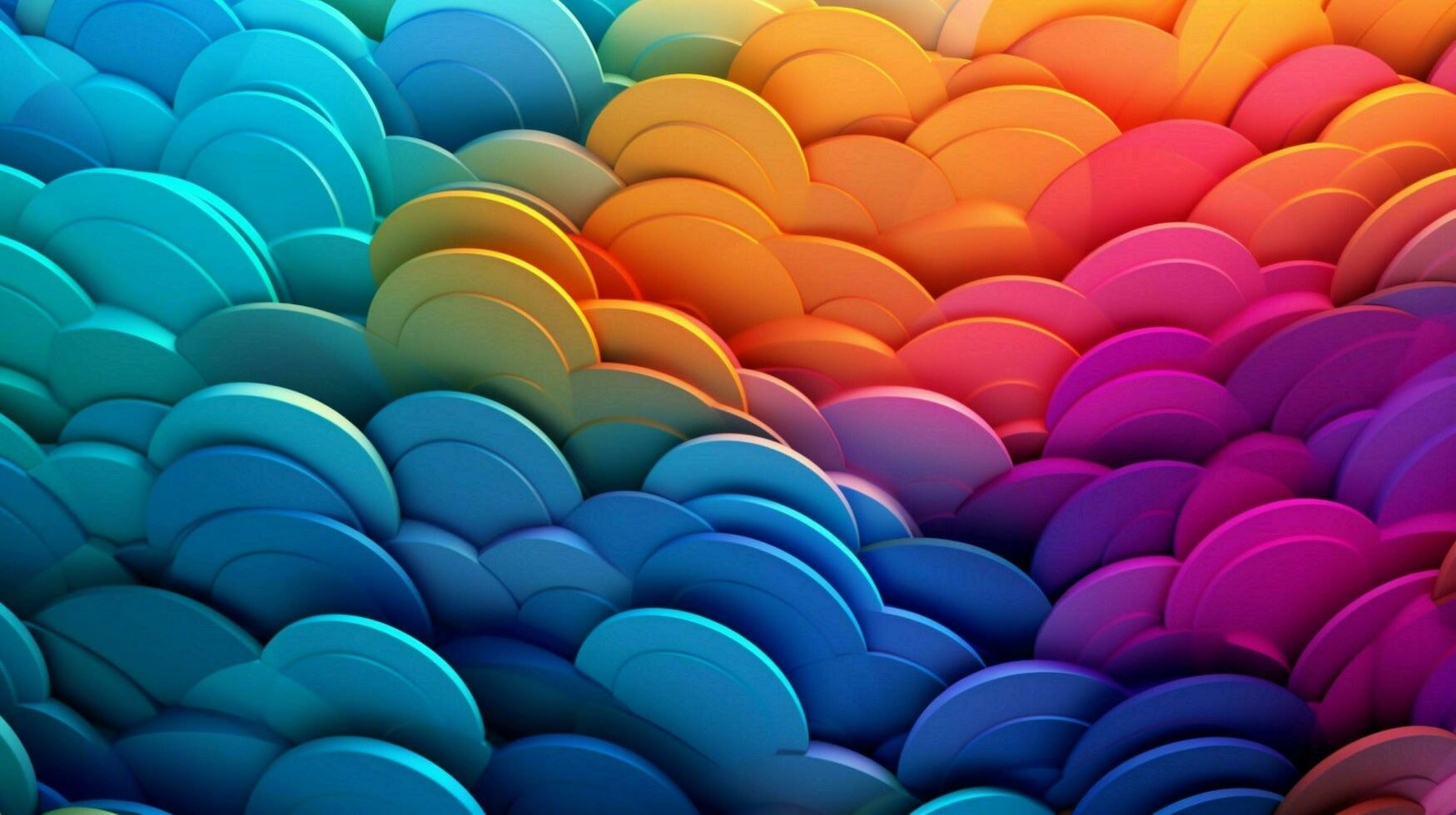 vibrant color palette with soft gradients background photo