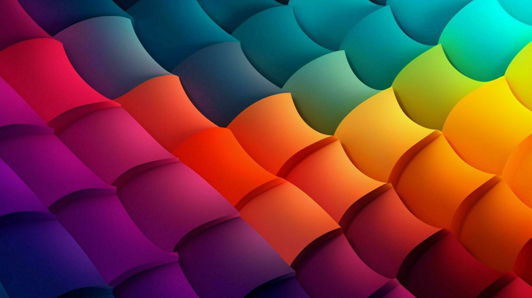 vibrant gradient wallpaper with pops of color and photo
