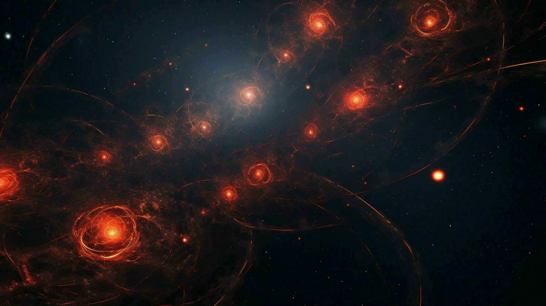 3d stylized outer space background pattern high photo
