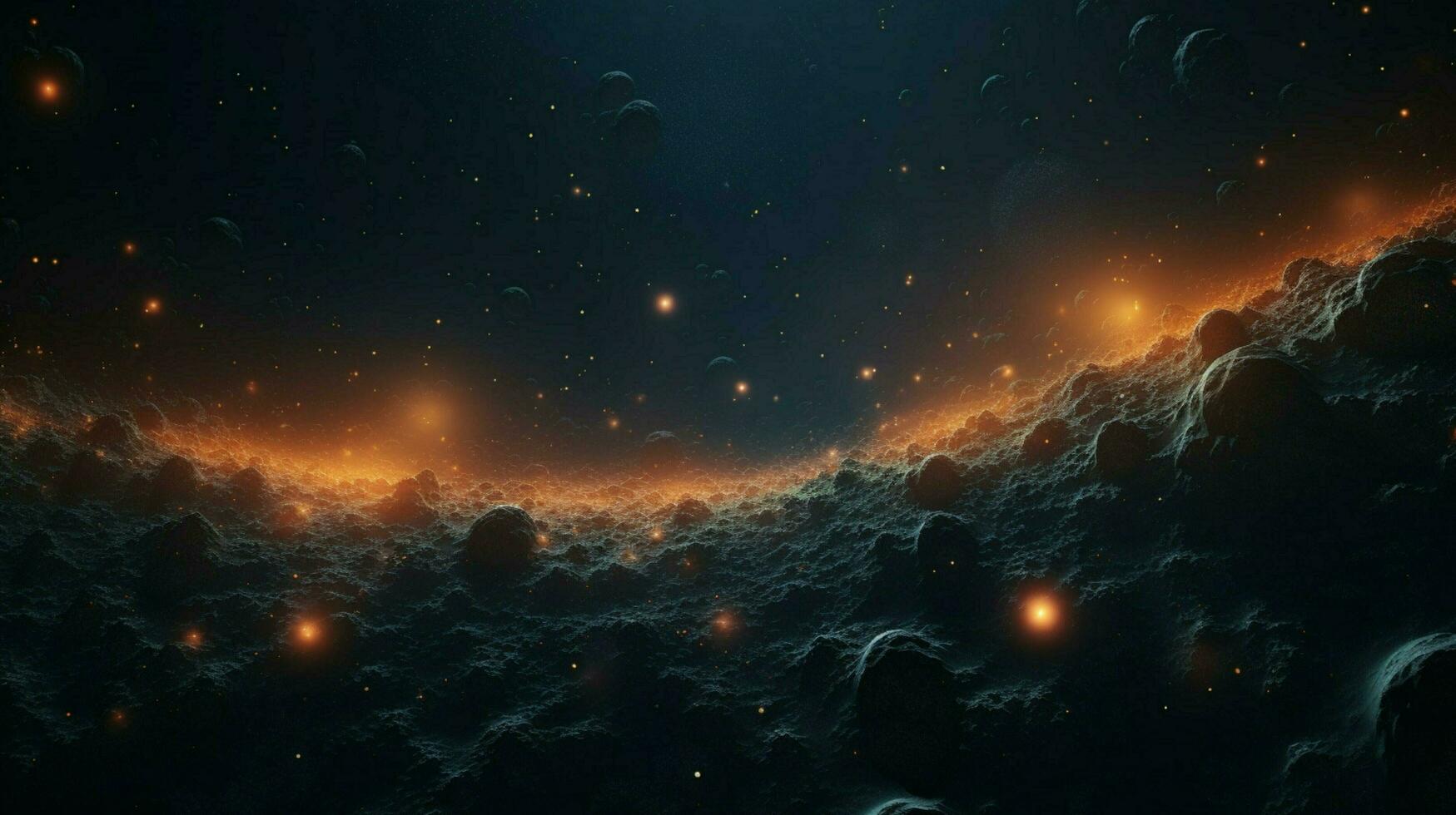 3d stylized outer space background pattern high photo