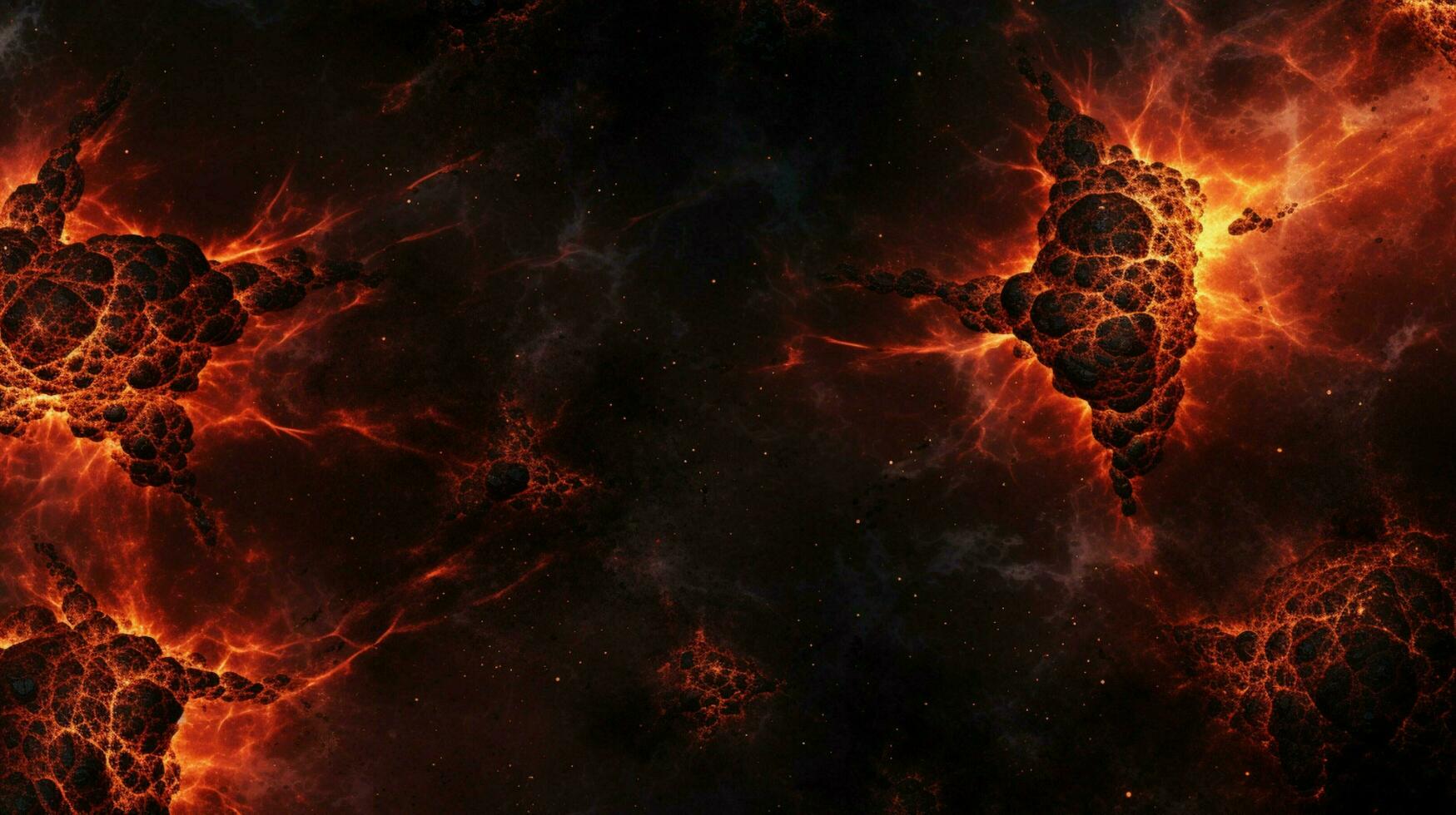 3d stylized outer space background pattern high photo