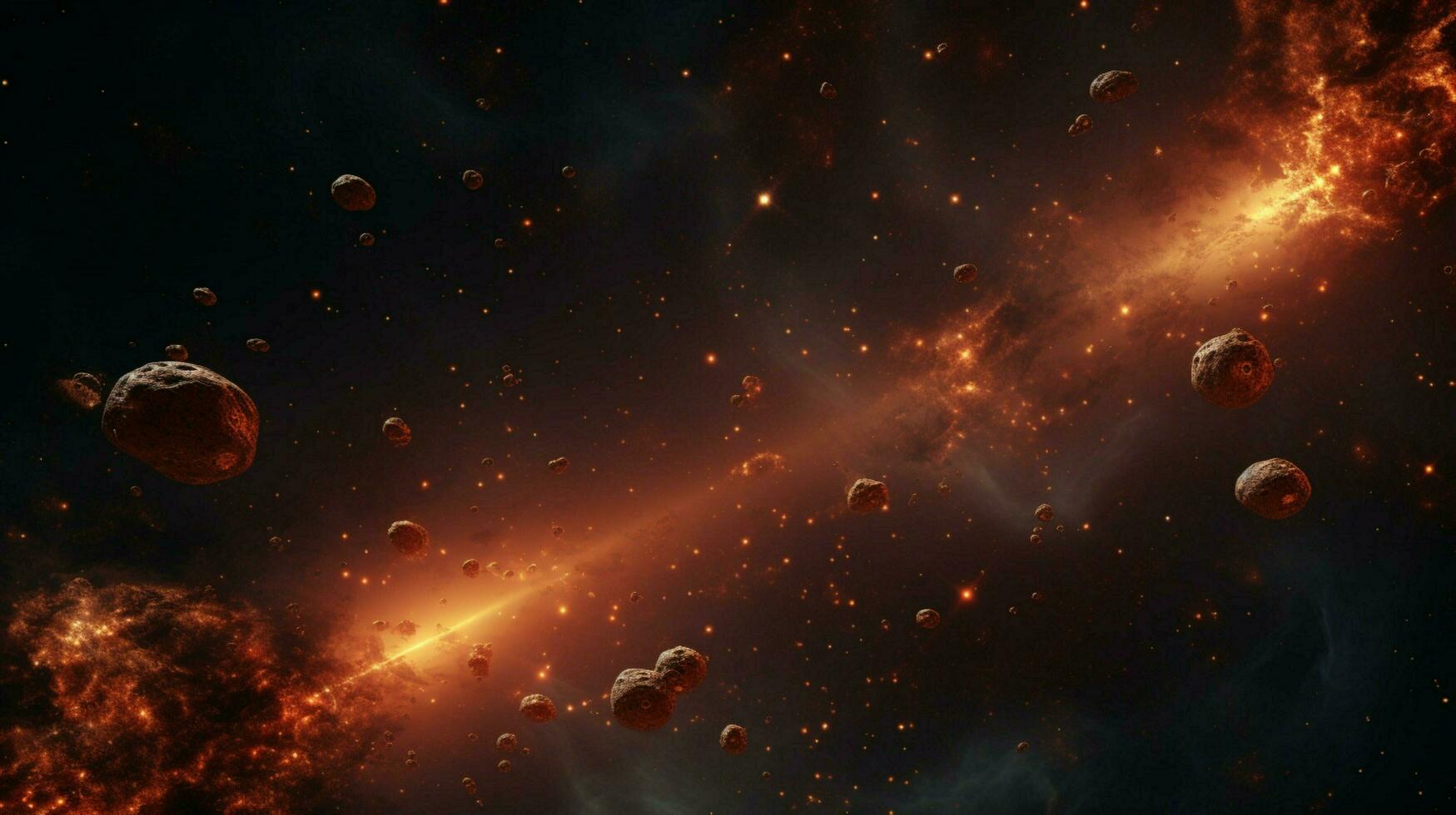 3d stylized outer space background pattern high photo