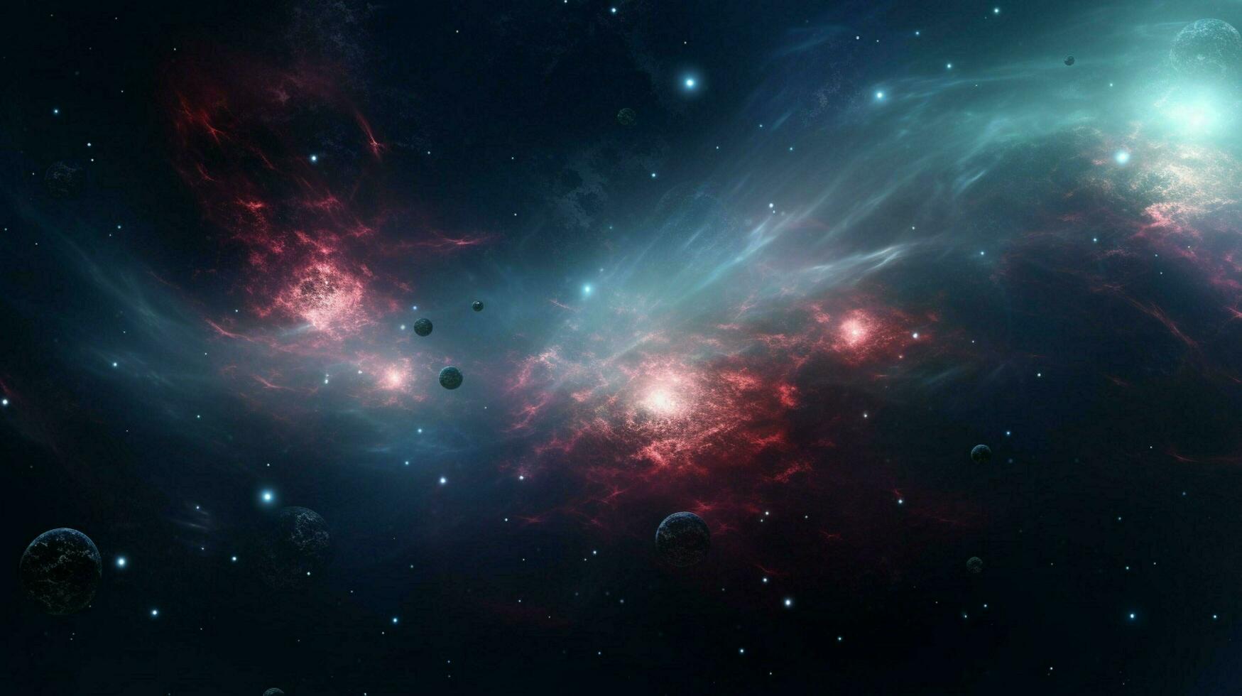 3d stylized outer space background pattern high photo