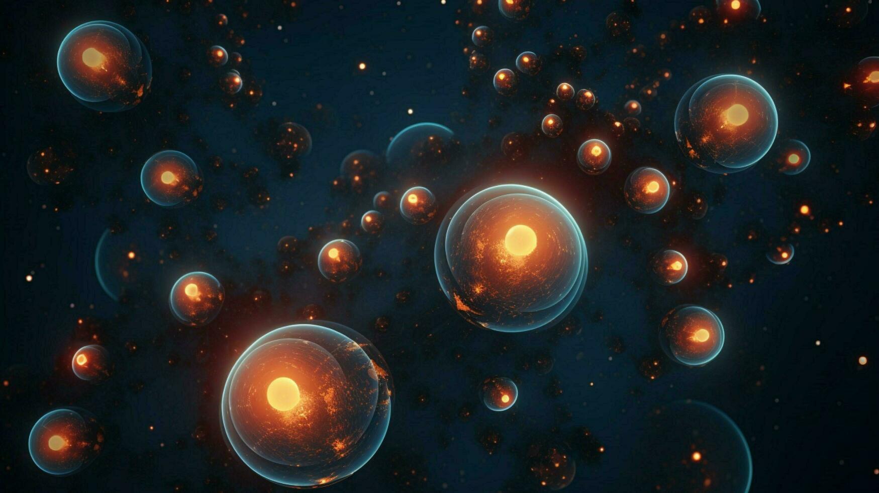 3d stylized outer space background pattern high photo