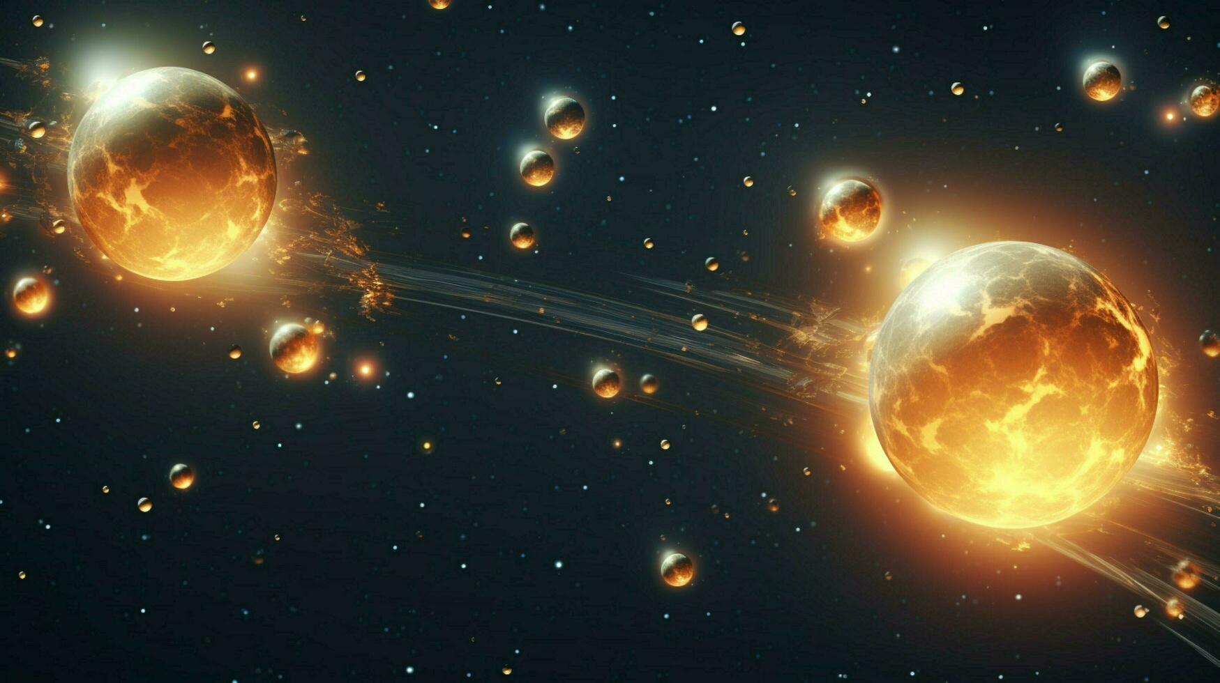 3d stylized outer space background pattern high photo