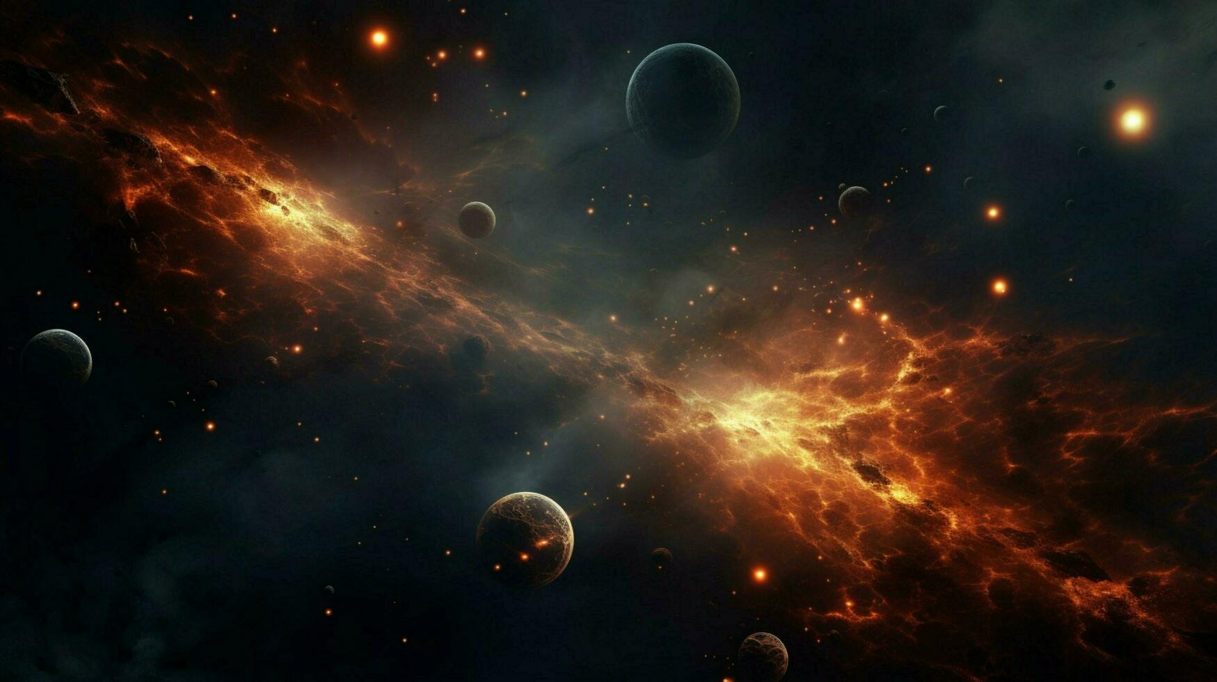 3d stylized outer space background pattern high photo