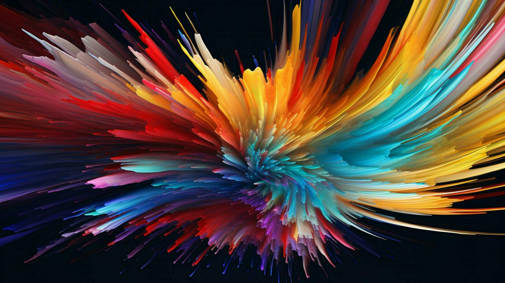 A 3d texture of an abstract AI generated photo