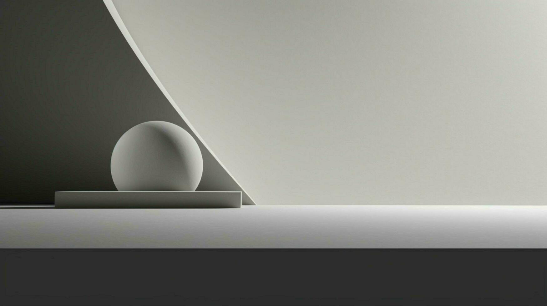 A minimalist artwork simple geometric photo