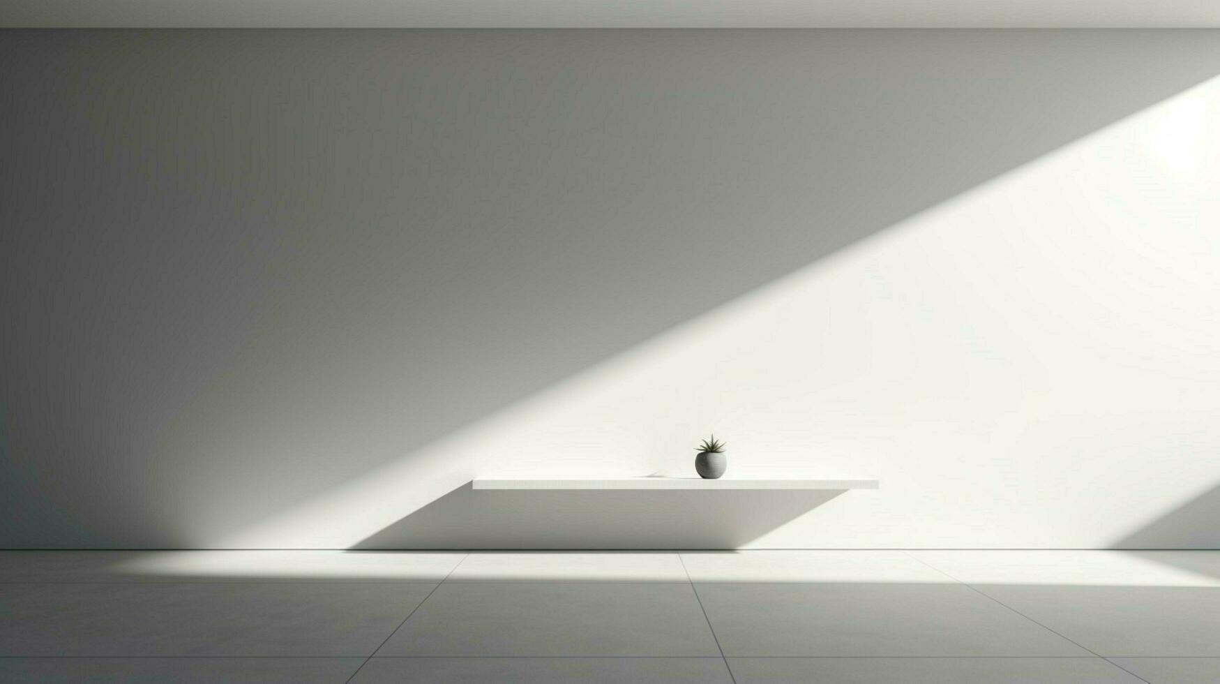 un minimalista obra de arte sencillo geométrico foto