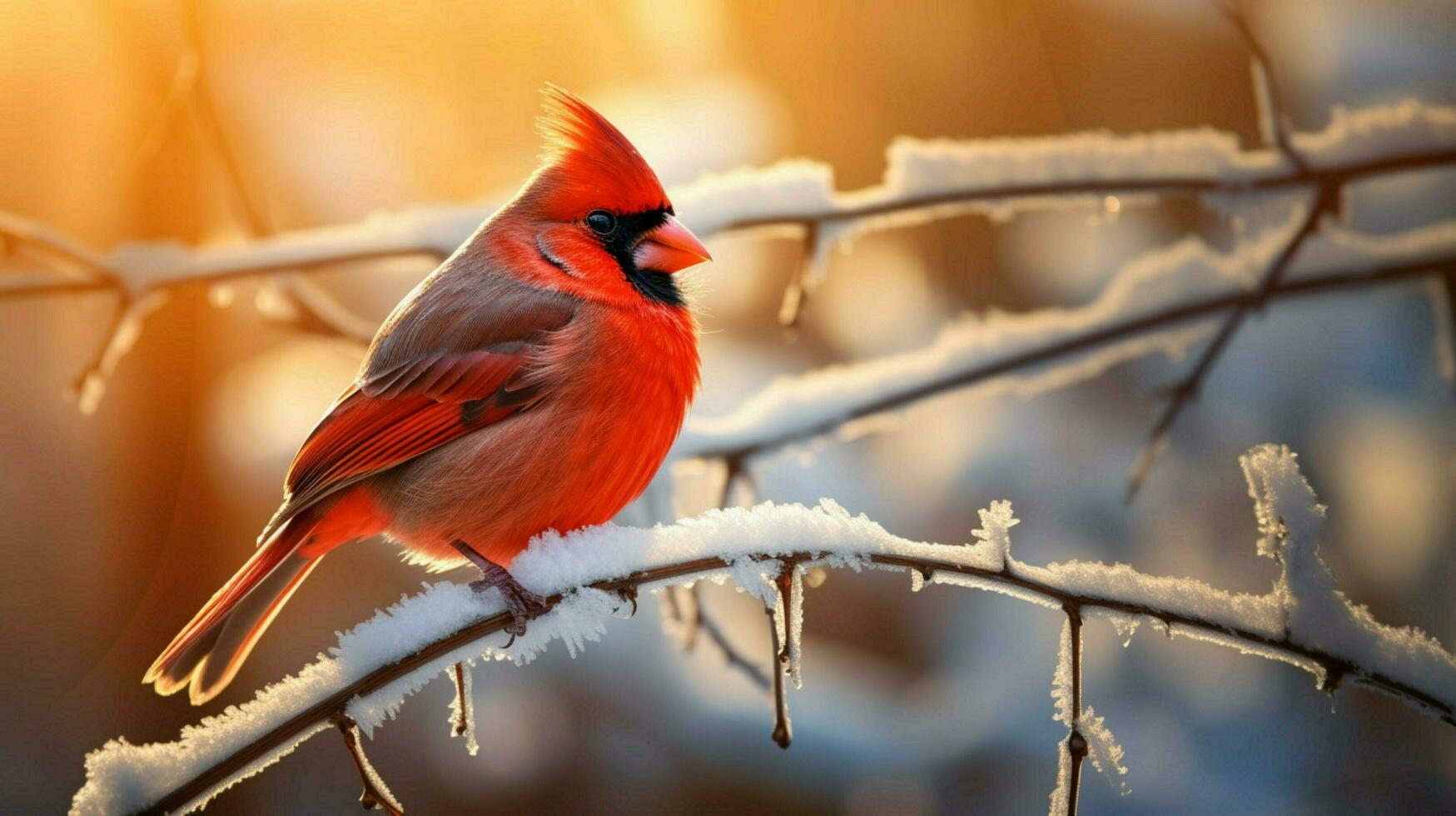 Beautiful Bird Photography Red Cardinal photo