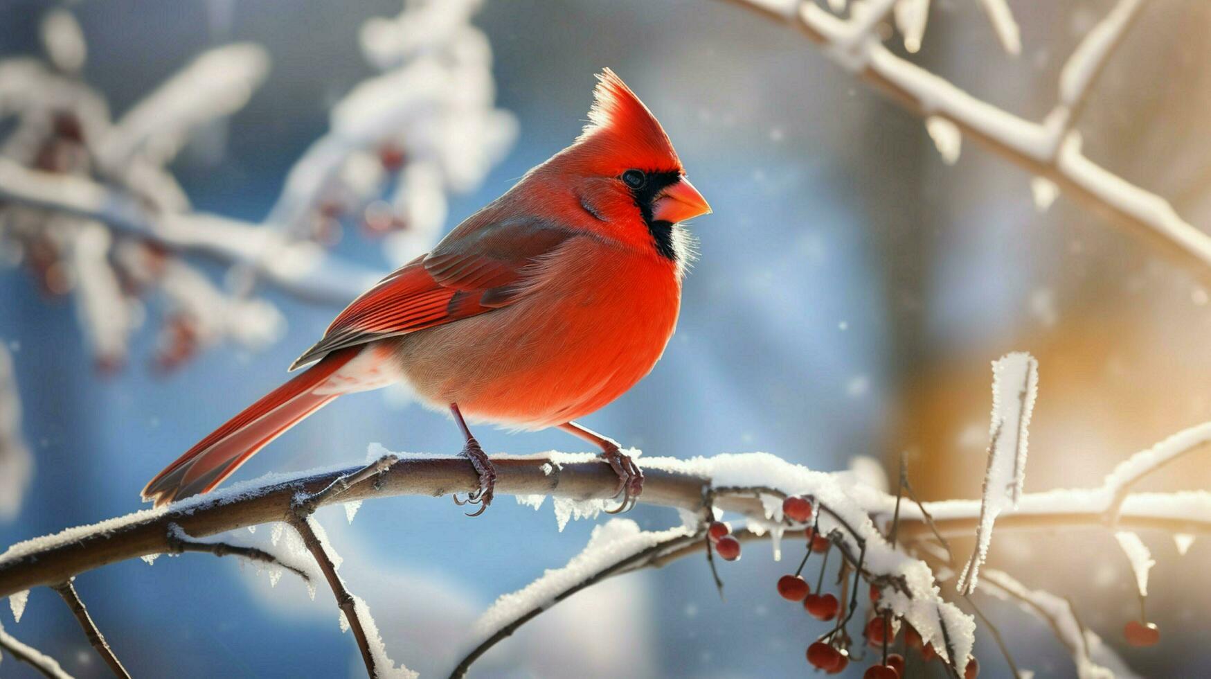 Beautiful Bird Photography Red Cardinal photo