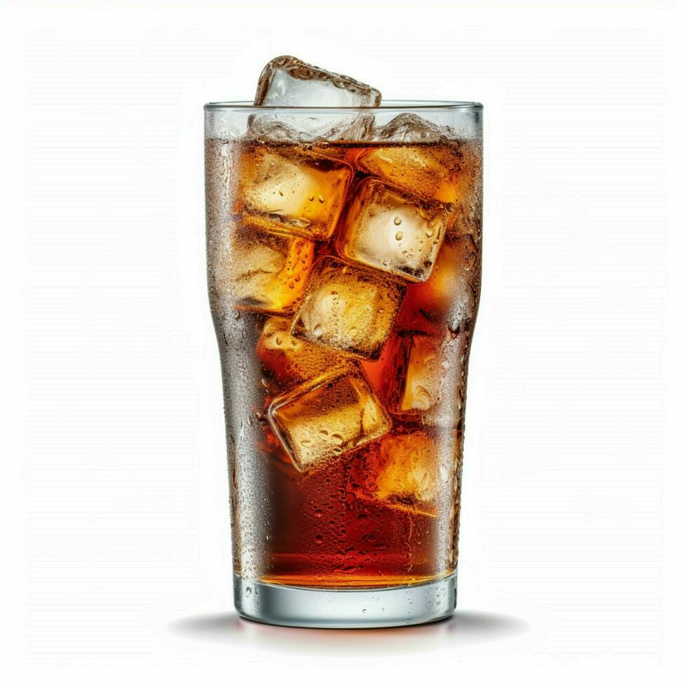 Coca-Cola BlaK with white background high quality photo