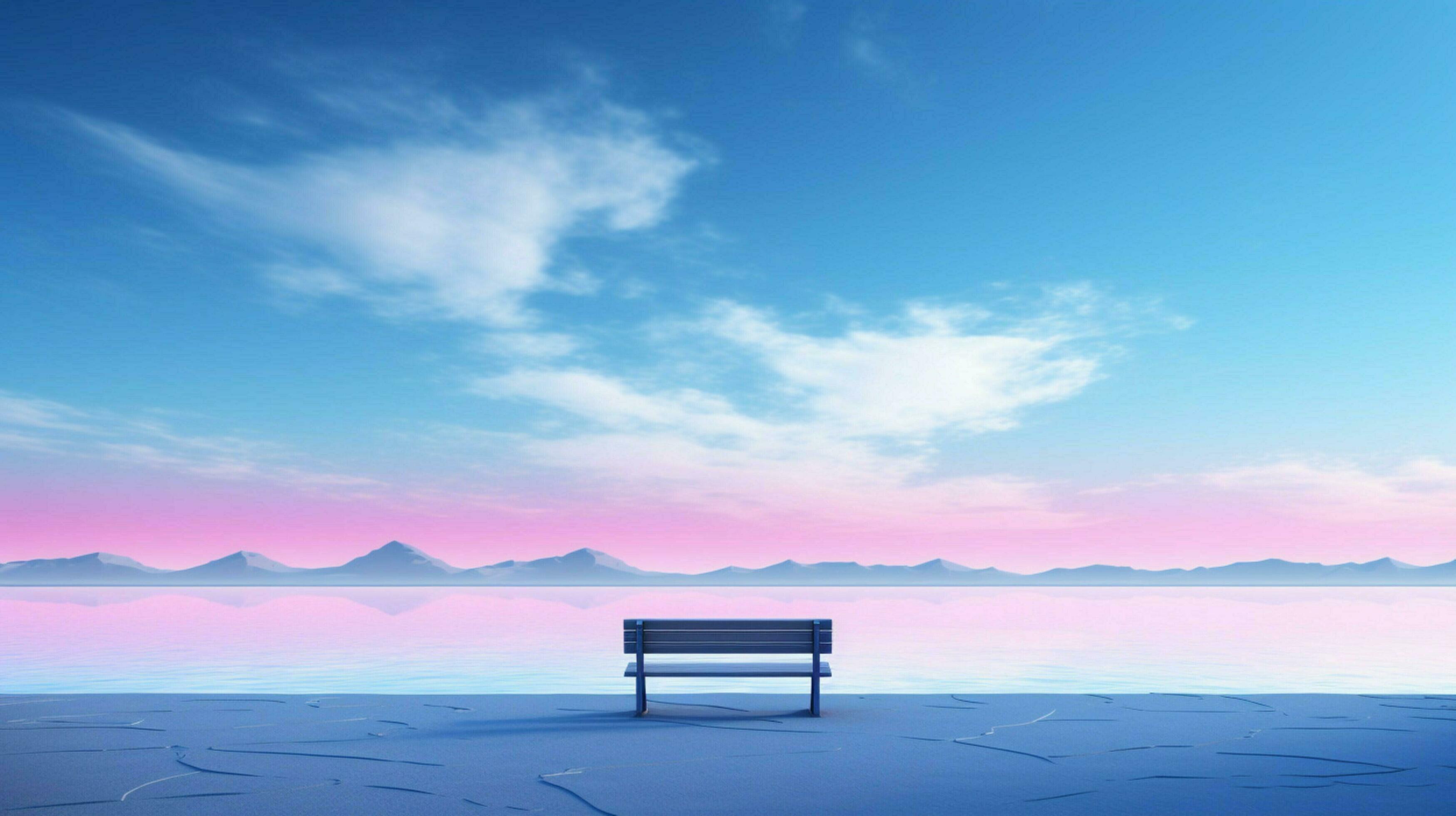 Downtempo chillout minimalist desktop wallpaper 30658274 Stock Photo at