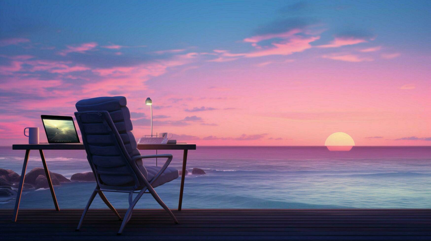 Downtempo chillout minimalist desktop wallpaper photo