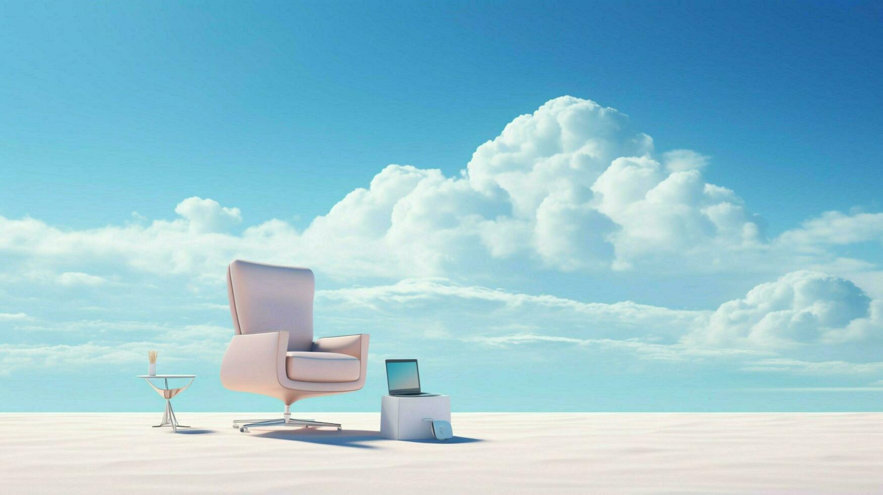 Downtempo chillout minimalist desktop wallpaper 30658294 Stock Photo at