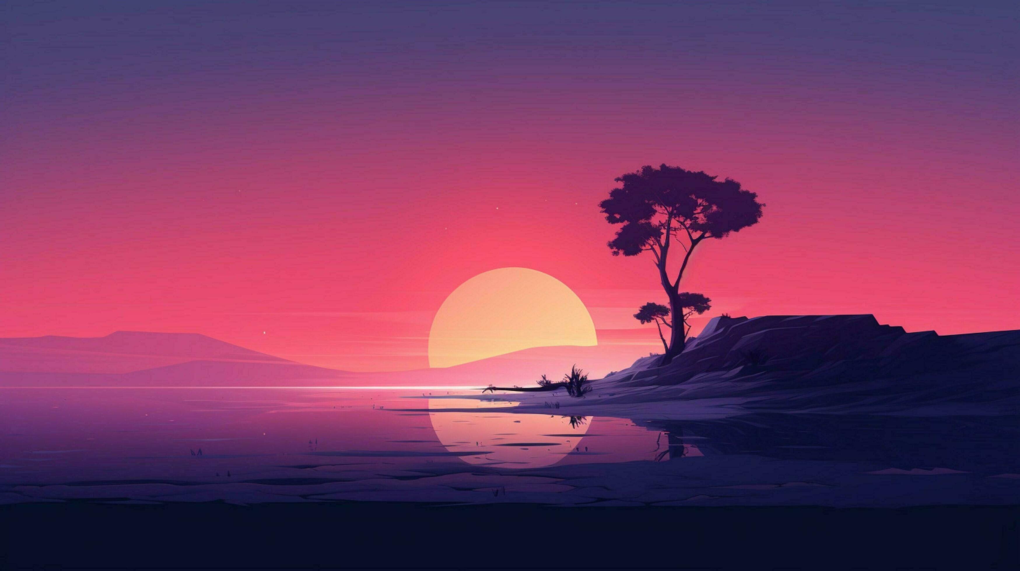 Downtempo chillout minimalist desktop wallpaper 30658311 Stock Photo at