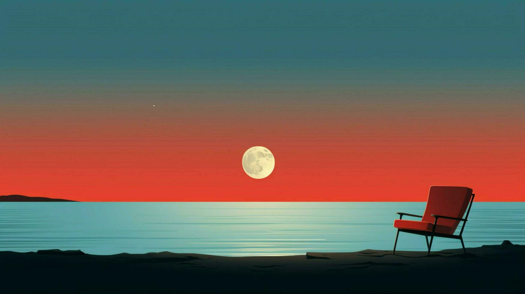 Downtempo chillout minimalist desktop wallpaper 30658406 Stock Photo at