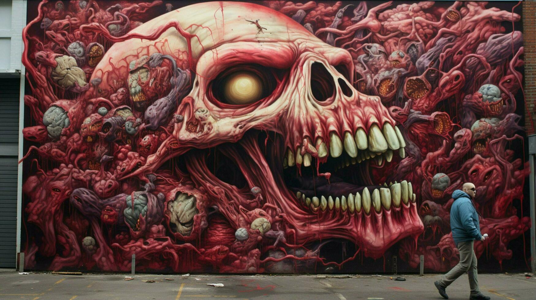 Exploded earth by Nychos high quality photo