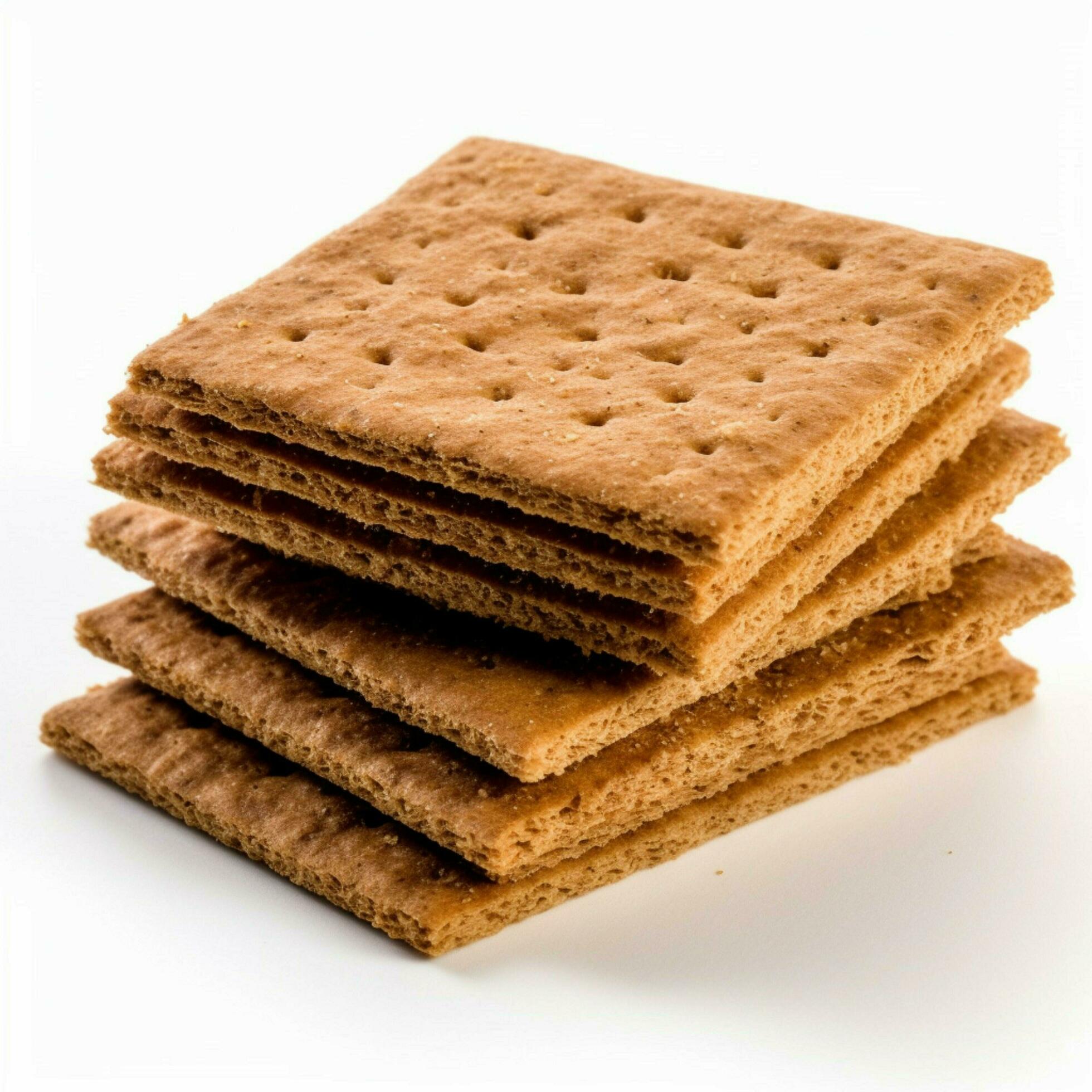 Graham crackers with white background high quality 30658657 Stock Photo